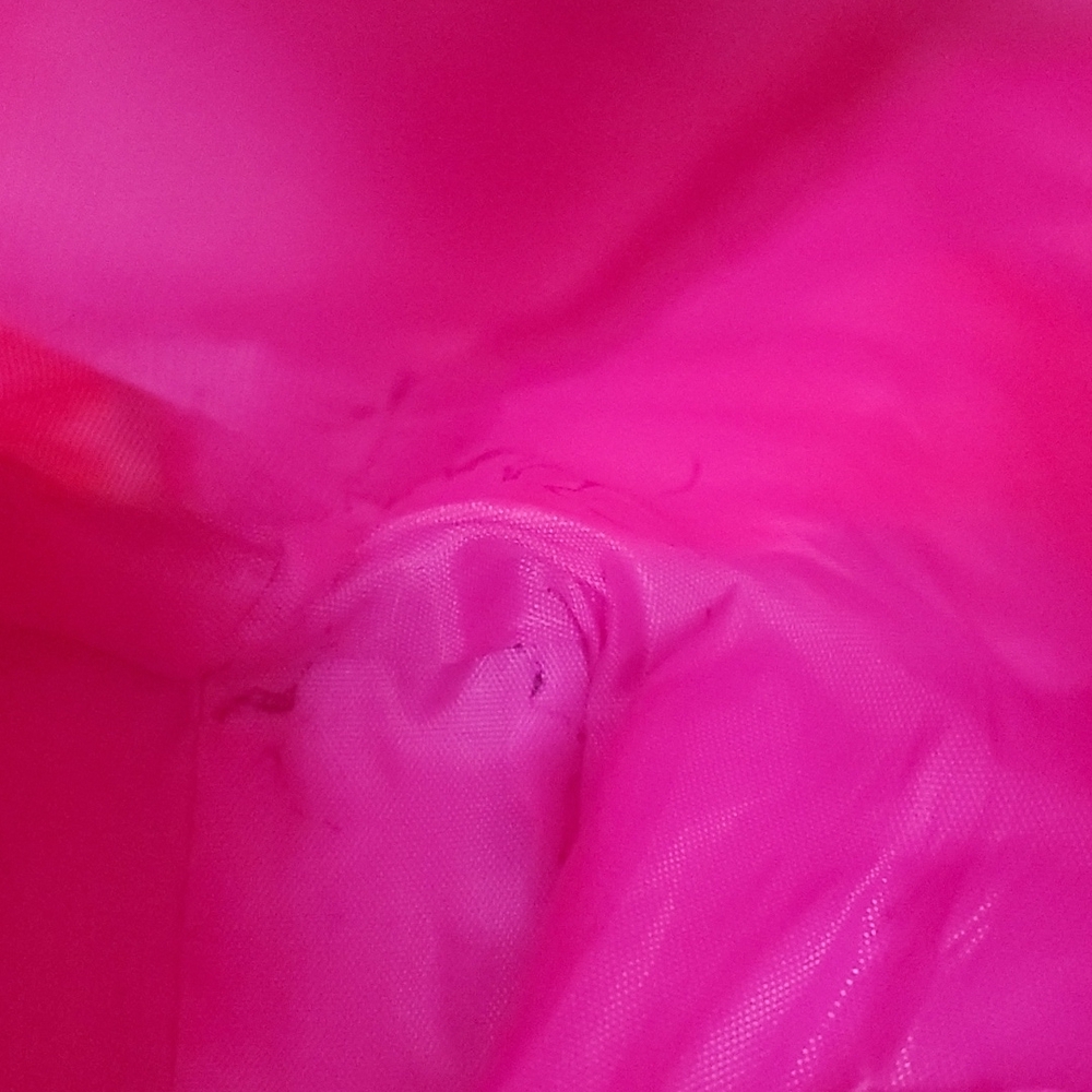 Lily Bloom nylon purse. 3 pockets inside. Some pen marks in lining. - Picture 6 of 6